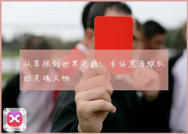 从草根到世界之巅：专访黑马球队的灵魂人物